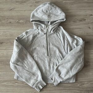 Oversized lululemon half zip scuba hoodie